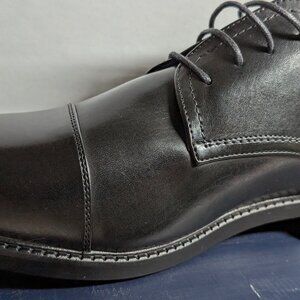 Bruno Marc cap toe Dress Shoe synthetic leather